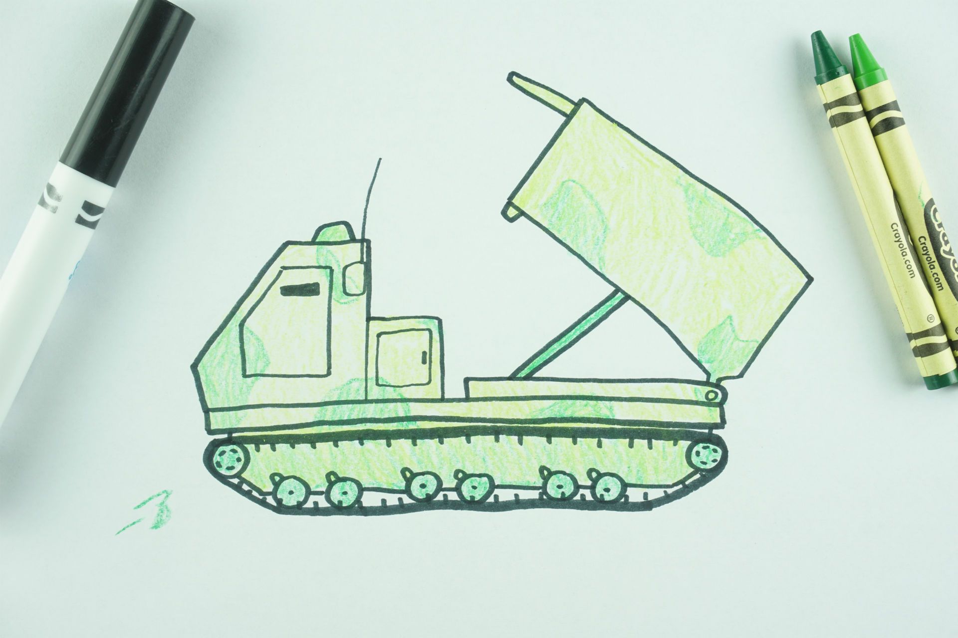 ️ How to Draw: Rocket Artillery