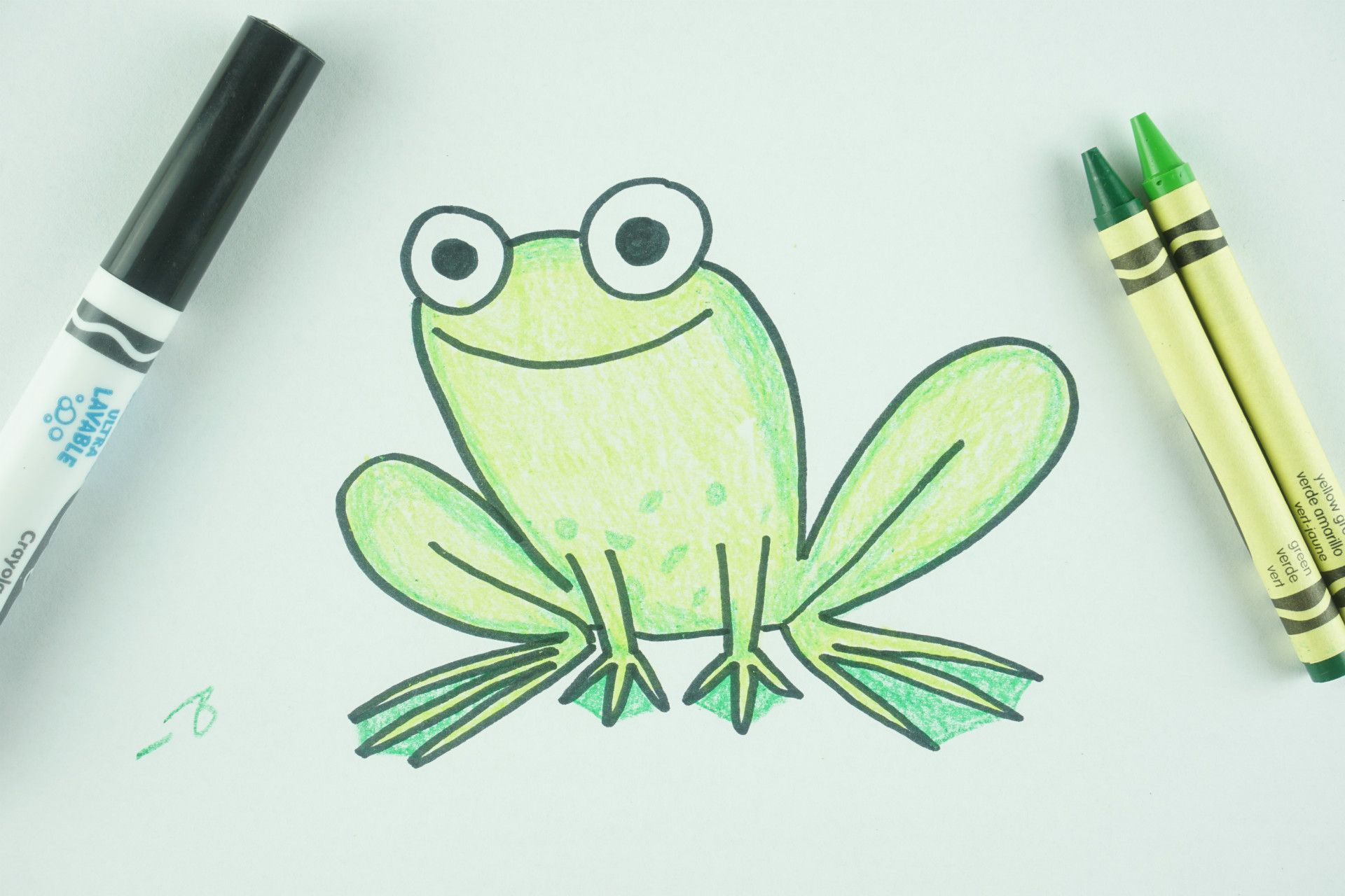 ✒️ How to Draw: A Frog