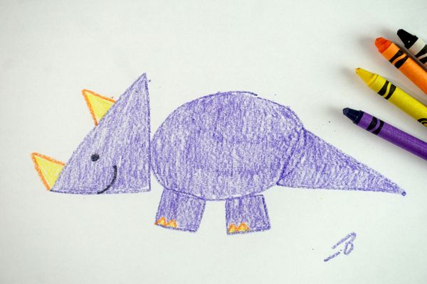 🖍️ How to Draw: Triceratops
