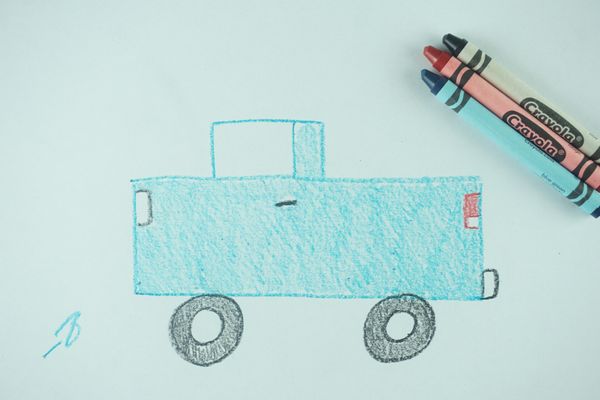 🖍️ How to Draw: A Pickup Truck