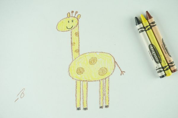 🖍️ How to Draw: A Giraffe