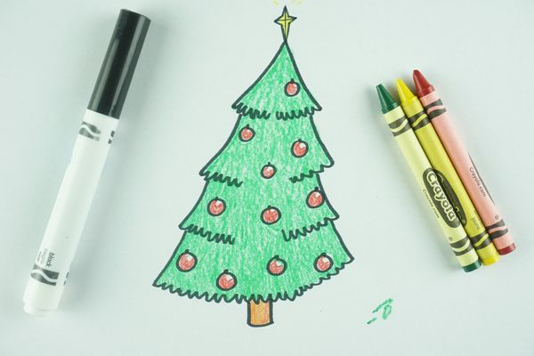 ✒️ How to Draw: A Christmas Tree